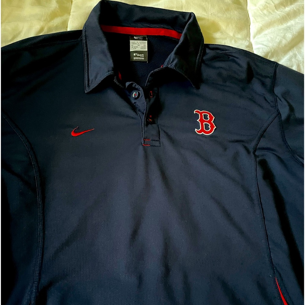 Nike MLB Dri-fit Boston Red Sox-M Large-small hole-